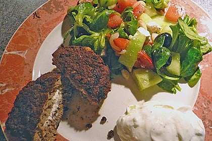 Beefsteaks mit Schafskäse 15