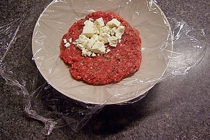 Beefsteaks mit Schafskäse 24