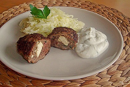 Beefsteaks mit Schafskäse 5