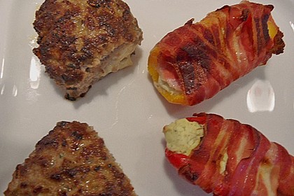 Beefsteaks mit Schafskäse 36