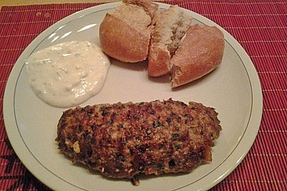 Beefsteaks mit Schafskäse 42