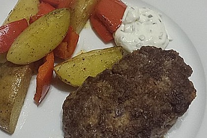 Beefsteaks mit Schafskäse 25