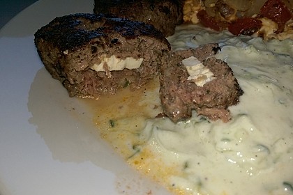 Beefsteaks mit Schafskäse 47