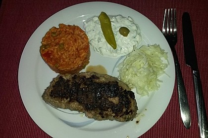 Beefsteaks mit Schafskäse 21