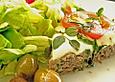 Schnelle Fleisch - Pizza