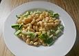 Nudeln mit Erdnuss - Sauce