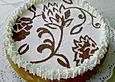 Bina's Apfel - Wei&szlig;wein - Torte