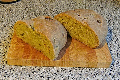 Knoblauch - Olivenbrot 4