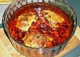 Gerollte Ofen - Schnitzel Toscana