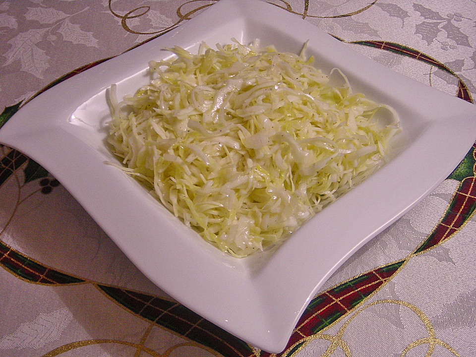 Chefkoch.de Rezept: Krautsalat - wie beim Griechen