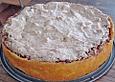 Johannisbeer - K&auml;sekuchen mit Haselnussbaiser