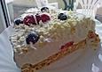 Quark - Erdbeertorte