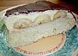 Bananentorte mit Schokoguss