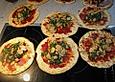 Pfannkuchen mit Spinat und Schafsk&auml;se