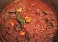 Hirschgulasch mit Maronen