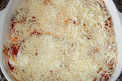 Leichte Lasagne Bologneser Art 7