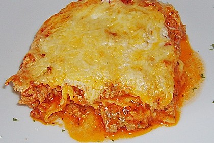 Leichte Lasagne Bologneser Art 2