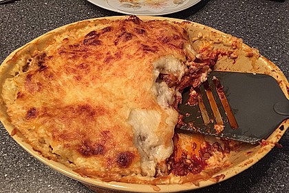 Leichte Lasagne Bologneser Art 4