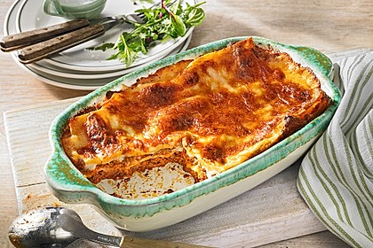 Leichte Lasagne Bologneser Art 3