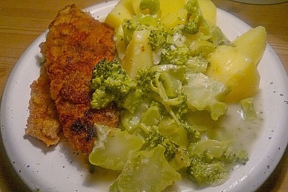 Lachs - Brokkoli - Sahne - Sauce 8