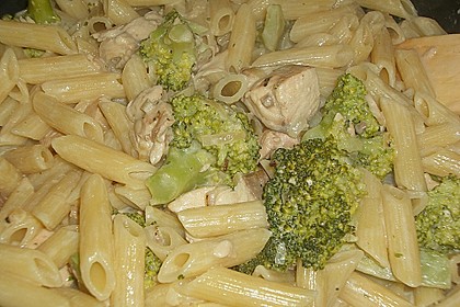 Lachs - Brokkoli - Sahne - Sauce 7
