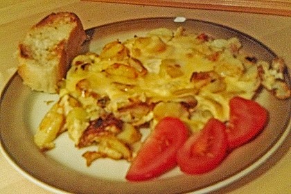 Bratkartoffeln mit Eiern und Kr&auml;utern 8