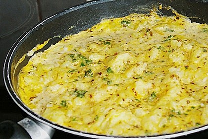 Bratkartoffeln mit Eiern und Kr&auml;utern