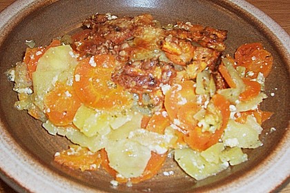 Kartoffel - M&ouml;hren - Gratin 1