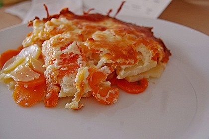 Kartoffel - M&ouml;hren - Gratin 5