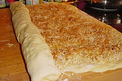 Buchteln mit Vanilleso&szlig;e 6