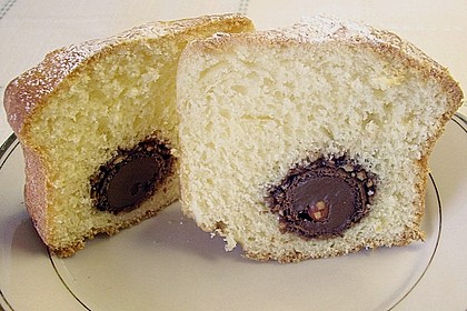 Buchteln mit Vanilleso&szlig;e 1