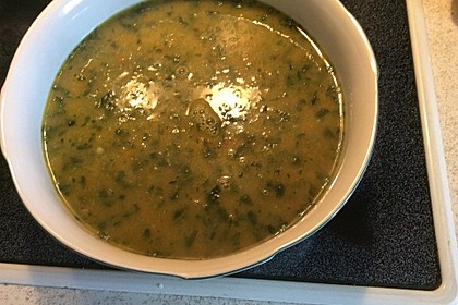 Kokos - Möhren - Spinat - Suppe 7