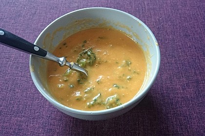Kokos - Möhren - Spinat - Suppe 6