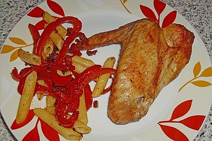 Putenfl&uuml;gel mit Hubertus - Sp&auml;tzle 10