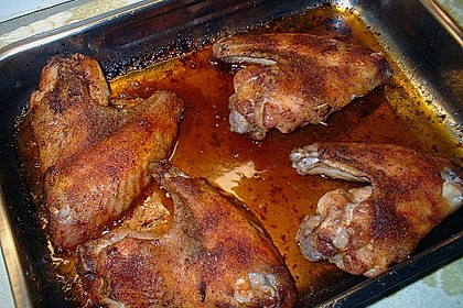 Putenfl&uuml;gel mit Hubertus - Sp&auml;tzle 7