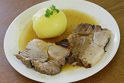 Bayrischer Schweinebraten 7