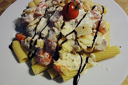 Spaghetti mit Frischk&auml;se - Thunfisch - Sauce 34