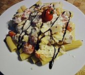 Spaghetti mit Frischk&auml;se - Thunfisch - Sauce (Bild)