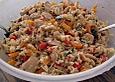 Asiatischer Reissalat