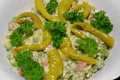 Petersiliensalat mit Joghurtsauce 1