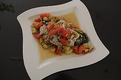 Pangasius aus dem Pergament