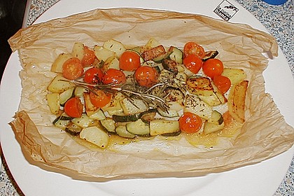 Pangasius aus dem Pergament 14