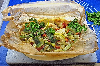 Pangasius aus dem Pergament 16