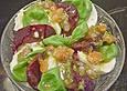 Caprese von Mozzarella und Roter Bete