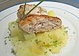 Gefl&uuml;gel - Frikadellen mit Bechamel - Gem&uuml;se