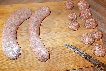 M&ouml;hren - Eintopf mit Bratwurstb&auml;llchen 3