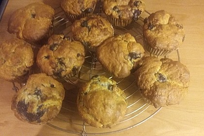 Mile high Blueberry Muffins 83