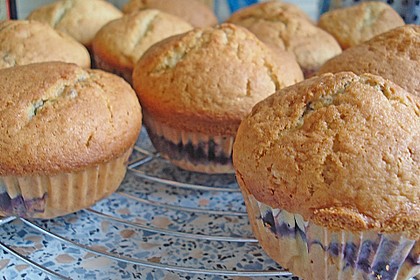 Mile high Blueberry Muffins 151
