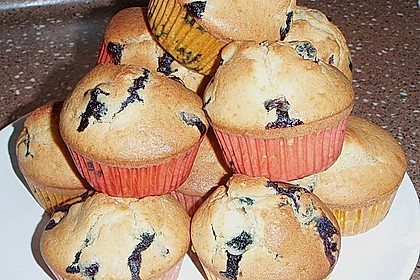 Mile high Blueberry Muffins 101