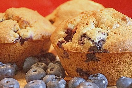 Mile high Blueberry Muffins 62